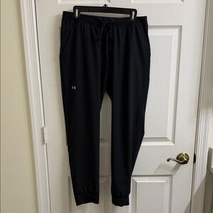 Under Armour Midnight Black Athletic Jogger Pants